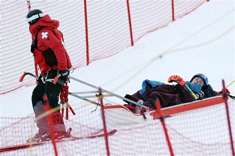 Mikaela Shiffrin describes stab wound injury after ...